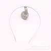 Diadema para Niños 0.5cm Palo Retorcido Accesorios DIY Acero Inoxidable Metal Banda para el Cabello Hebilla para la Cabeza Accesorios de Joyería Venta al por Mayor