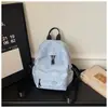 Mochila Transfronteiriça 2026 Novo Estilo Estampada com Estrelas para Estudantes Femininas, Mochila de Campus para Alunos do Ensino Fundamental II e Ensino Médio
