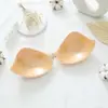 Parche de silicona autoadhesivo para senos con forma de mango, de una sola pieza, nuevo, sin costuras, no restrictivo, realza los senos laterales, previene la exposición, parche invisible para senos
