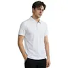Camisa Polo de Hombre Sin Costuras de Secado Rápido Verano Casual de Negocios Camiseta con Cuello de Solapa Transpirable Cómoda Camiseta de Manga Corta