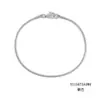 Pulsera de Cadena Redonda de Serpiente Coreana Pulsera de Acero Inoxidable Chapado en Oro Joyería de Moda para Hombres y Mujeres Pulsera Fina Lote