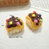 Jam M&M Bean Pan de Resina Accesorios Pegamento Cremoso DIY Accesorios para el Cabello Ligas para el Cabello Hebillas para Zapatos Vaso de Agua Colgantes para Llaves Materiales