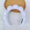 Linda Nueva Diadema de Dibujos Animados para Mujer, Diadema de Felpa para Lavarse la Cara y Aplicarse Mascarilla Facial, Accesorio para el Cabello Antideslizante