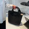 Bolsa para lonchera, bolsa de mano, bolsa para el almuerzo para oficinistas, bolsa tote para el almuerzo, portador de lonchera, bolsa de lona para estudiantes de primaria