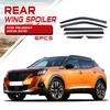 Adecuado para Visera de Lluvia para Coche Logo 2008 Especial Peugeot Ceja de Lluvia para Ventana Deflectores de Ventana Parasol
