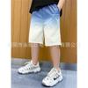 Shorts Deportivos de Playa de Seda Helada para Niños Niños Verano Delgados Secado Rápido Casual Pantalones de Cinco Puntos Pantalones para Niños Grandes