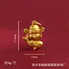 Estilo Chinês Tradicional Alta Retenção de Cor Acessórios DIY Peças Pequenas Pulseira de Ouro Pingentes de Colar Peças Espaçadoras Charms de Bolsa da Sorte Acessórios de Enrolar