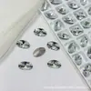 Wuzhou K9 Super Brilhante 6X10 Strass em Forma de Ovo de Pombo 1:1 Réplica de Acessórios para Nail Art Huazi Pontiagudos de Fundo Decorativo DIY