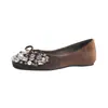 Zapatos de mujer estilo otoño para aumentar la altura, mocasines negros de punta cuadrada, zapatos de vestir de mujer poco profundos de suela blanda, nuevo modelo de otoño 2026
