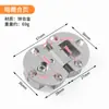 Bisagra de Puerta Plegable de 180 Grados de Doble Taza Bisagra Plana Interior para Puerta de Armario Bisagra de Puerta de Ángulo Grande Superpuesta Ferretería para Armarios Venta al por Mayor