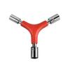 Herramienta trigeminal hexagonal reparación de bicicletas herramienta de combinación de reparación llave y herramienta de llave de vaso