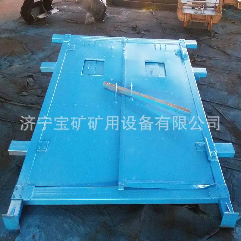 矿用无压风门