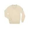 Suéter Otoño e Invierno Suéter de Lana Estilo Old Money Cuello en V Delgado Camisa de Capa Interior Jersey Ligero Negocios