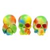Oferta Especial Clip de Resina de Calavera Colorida para Aromaterapia, Clip Personalizado de Cabeza de Fantasma para Fragancia, Accesorio de Clip de Ventilación de Aire para Coche