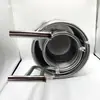 Acero Inoxidable 304 3P5P10P15 HP Enfriador Serpentín de Refrigeración Evaporador Intercambiador de Calor Enfriador Radiador