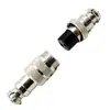 Soquete de aviação GX16 conector de acoplamento 2/3/4/5/6/7/8/9/10 assento de acoplamento macho fêmea