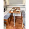 Patas de Mesa Telescópicas Plegables para RV Mesa de Comedor Elevable Desmontable Mesa para Coche Soporte de Aleación de Aluminio para Vehículo Comercial