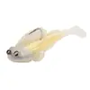 Isca Luya Dez Cores Mini Silicone Macia Peixe Saltitante 6cm8g Anti-Enrosco Fundo Cauda em T Isca para Pesca em Água Doce Marisca Equipamento de Pesca