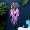 Atrapasueños Indio Carrillón de Viento Decoración Colgante para Dormitorio Atrapasueños Artesanía Hecha a Mano Regalo Creativo de Cumpleaños Atrapasueños Vintage