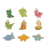 Accesorios de Aleación de Dinosaurio Huevos de Dinosaurio de Dibujos Animados Lindo Tyrannosaurus Rex Animal Colgante de Aleación de Zinc Llavero