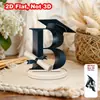 Decoración de Figura Acrílica Transfronteriza, Soporte de Exhibición para Manualidades para la Temporada de Graduación 2026, Regalo para Compañeros de Clase, Maestros, Amigos, Diseño Plano 2D