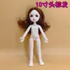 Muñeca BJD de 10 pulgadas (27 cm) con Ropa Intercambiable, Cuerpo de 21.5 cm con Manos Móviles, Maquillaje Personalizado, Accesorios BJD Hechos a Mano, Muñeca Personalizada