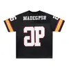 Oso Mágico 2026 Nueva Camiseta de Satén de Verano Estilo Retro Americano Jersey de Fútbol Holgado Estilo Deportivo de Manga Corta para Carreras