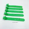 Organizador de Cables de Silicona Almacenamiento de Auriculares Atadura para Cables de Datos Envoltura de Cables 3 4 5 Agujeros Cubierta Protectora para Cables de Teléfono