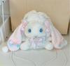 Bolsa de Conejo Lolita Japonesa, de Alto Valor y Exquisita, Bolsita de Conejo Linda para Chica JK, Bolso Cruzado, Bolso de Mano Suave de Perlas para Chica