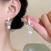 Placa de Incienso para Mosquitos sin Orejas Pinza para Oreja Diseño de Estilo Frío Pendientes Pendientes Largos con Borlas para Mujer Pinza para Oreja Indolora Versátil