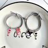 Amor Magnético Dibujos Animados Mejor Amigo Pareja Kulomi Cuerda de Mano Pulsera Pequeña de Goma Linda de Celebridad de Internet para Novio