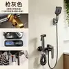 Juego de ducha a presión de cobre completo con mezclador para proyectos residenciales y hoteleros, juego de cabezal de ducha con interruptor de agua accionado por perilla