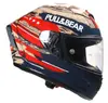 Capacete Huaxia Fornecimento Transfronteiriço Capacete para Moto de Corrida Capacete Fechado Dot, Certificado Ce
