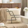 Nueva Funda de Almohada de Tela Chenilla para Respaldo de Silla de Oficina, Funda para Cojín Lumbar, Cojín Decorativo para Sofá Sin Relleno, Cojín para Cabecera