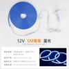 Amazon Transfronterizo Explosiones 12v Bajo Voltaje Tira de Neón Flexible Set 5 m con Alimentación de Cabezal CC Atenuación Tira de Luz Suave