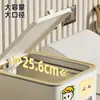 Cubo de basura para cocina del hogar, contenedor de almacenamiento de residuos alimenticios con tapa, a prueba de olores, adecuado para baño, inodoro, sala de estar, papelera
