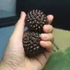 Madera negra, molino de viento de madera, madera de agar, pelota de ejercicio, pelota de juguete de mano, pelota de masaje, pelota para la palma de la mano, talla de madera maciza, durián