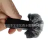 Microfone Bluetooth para Vídeo Vlog de Celular Capa de Pelo para Microfone Capa de Lã à Prova de Vento para Microfone