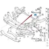 31126863785/31126863786 apto para BMW X5X6 E70E71 brazo de control superior curvo