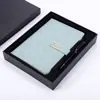 Cuaderno de negocios A5 de alta calidad con hebilla engrosada, personalizable con impresión de logotipo, bloc de notas para reuniones de oficina B5