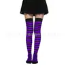 Calcetines Rayados Rojo y Blanco Xiyin Calcetines para Fiesta de Rol de Personajes Calcetines Largos Calcetines Hasta la Rodilla Tubo Alto Transpirables Venta al por Mayor Festivos