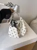 Bolso Cruzado Estilo Girly Lindo de Lunares Coreano Versátil Transfronterizo 2026 Gran Capacidad Bolso de Hombro de Moda para Viajar y Uso Diario