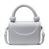 Bolsos de Mano de Alta Gama para Mujer 2025 Verano Nuevo Estilo Coreano Simple Bolso Cuadrado Pequeño Bolso Bandolera de un Solo Hombro a la Moda