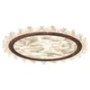 Protección Ocular de Espectro Completo Lámpara de Techo Nube de Alta Gama Estilo Antiguo para Dormitorio Principal Luz Lujo Minimalista Habitación Italiana Lámpara de Estudio