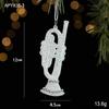 Decoraciones Navideñas Hong Kong Heng brillo blanco suministros para diseño de escena anillo de ratán para colgar en la puerta colgante para tienda
