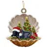 Colgante de Perro Durmiendo de Acrílico para Coche, Colgante para Árbol de Navidad, Decoración del Hogar - Nuevo Producto Transfronterizo