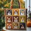 Bolso de Mano con Estampado de Moda Trendy para Mujer Bolso de Hombro Bolso Tote Acolchado Nuevo Producto Transfronterizo 3D Temu Amazon