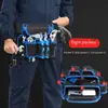 Bolsa de Ferramentas para Eletricista, Pochete, Bolsa Portátil para Eletricista e Carpinteiro, Durável e Espessa, Pochete de Tecido Oxford Impermeável e Reforçada, Pochete Multifuncional para Encanadores e Eletricistas