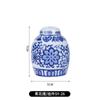 Pingente de Árvore de Natal Jingdezhen Decoração de Porcelana Azul e Branca Pingente Pequeno Vaso de General Vaso Pequeno Retrô Ornaments de Vento Criativos