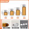Frasco Pequeno Personalizado Marrom 5ml para Óleo Essencial Frasco de Perfume 2ml Frasco de Vidro Transparente 3ml Frasco de Amostra Cosmética